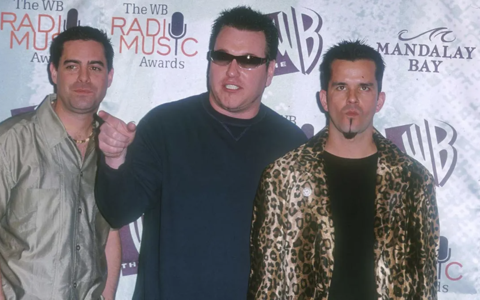 The Band Smash Mouth with Lead Singer Steve Harwell (middle)