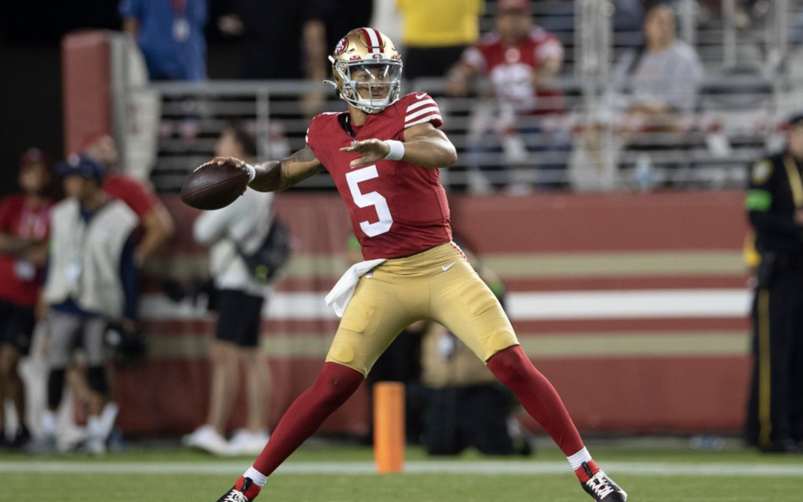 Cowboys traded for Trey Lance on Aug. 25