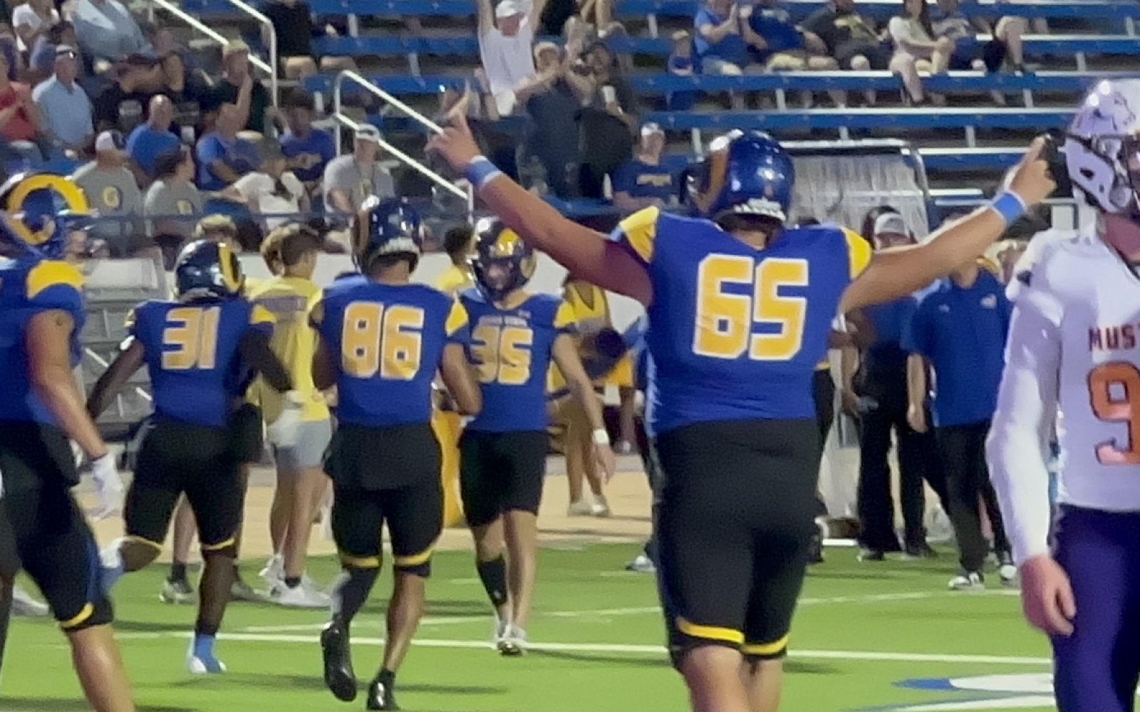 Angelo State Dominates Western New Mexico 62-9