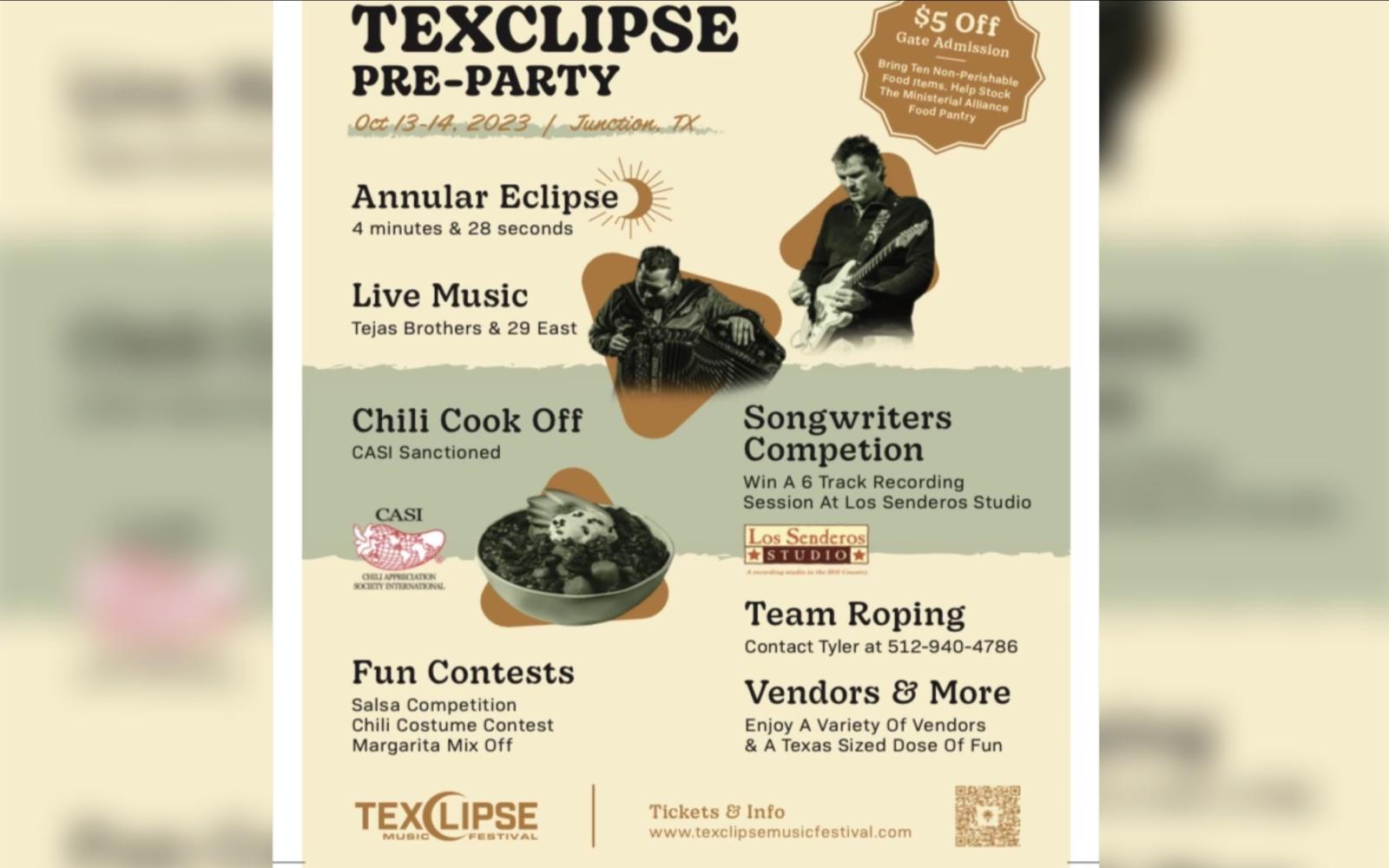 TEXCLIPSE Pre Party