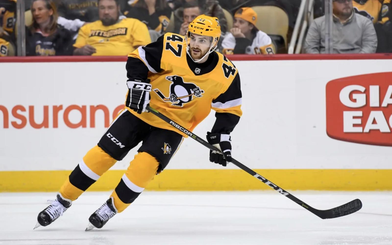 Former Pittsburgh Penguin Adam Johnson