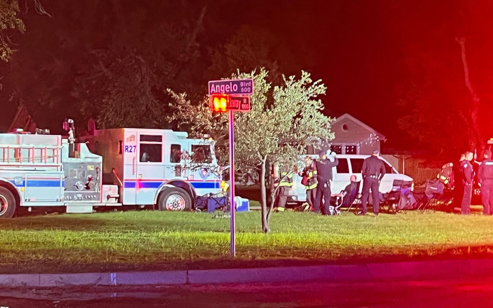 Fire Consumes Garage, Flames Shoot Up 4 Stories High just off N. Howard St. on the night of Nov. 24, 2023.