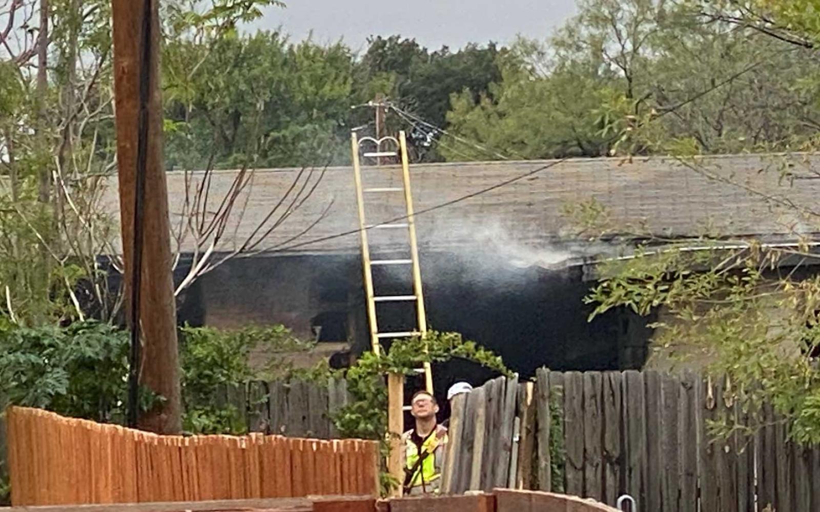 Fire at house in the 2500 block of Culver Ave. on Nov. 11, 2023