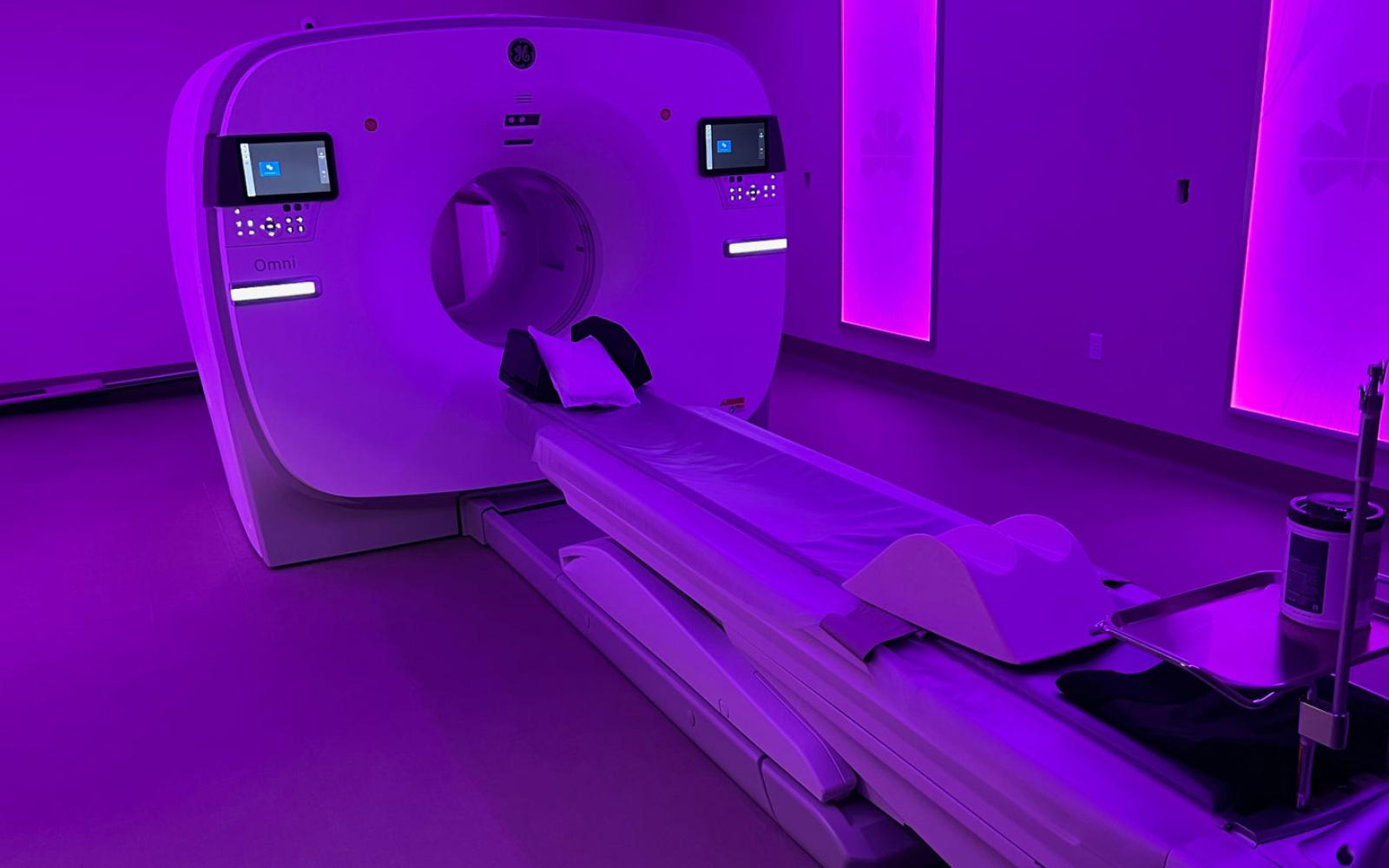 The PET-CT Scan system at The Shannon Cancer Center that opened in Nov. 2023.