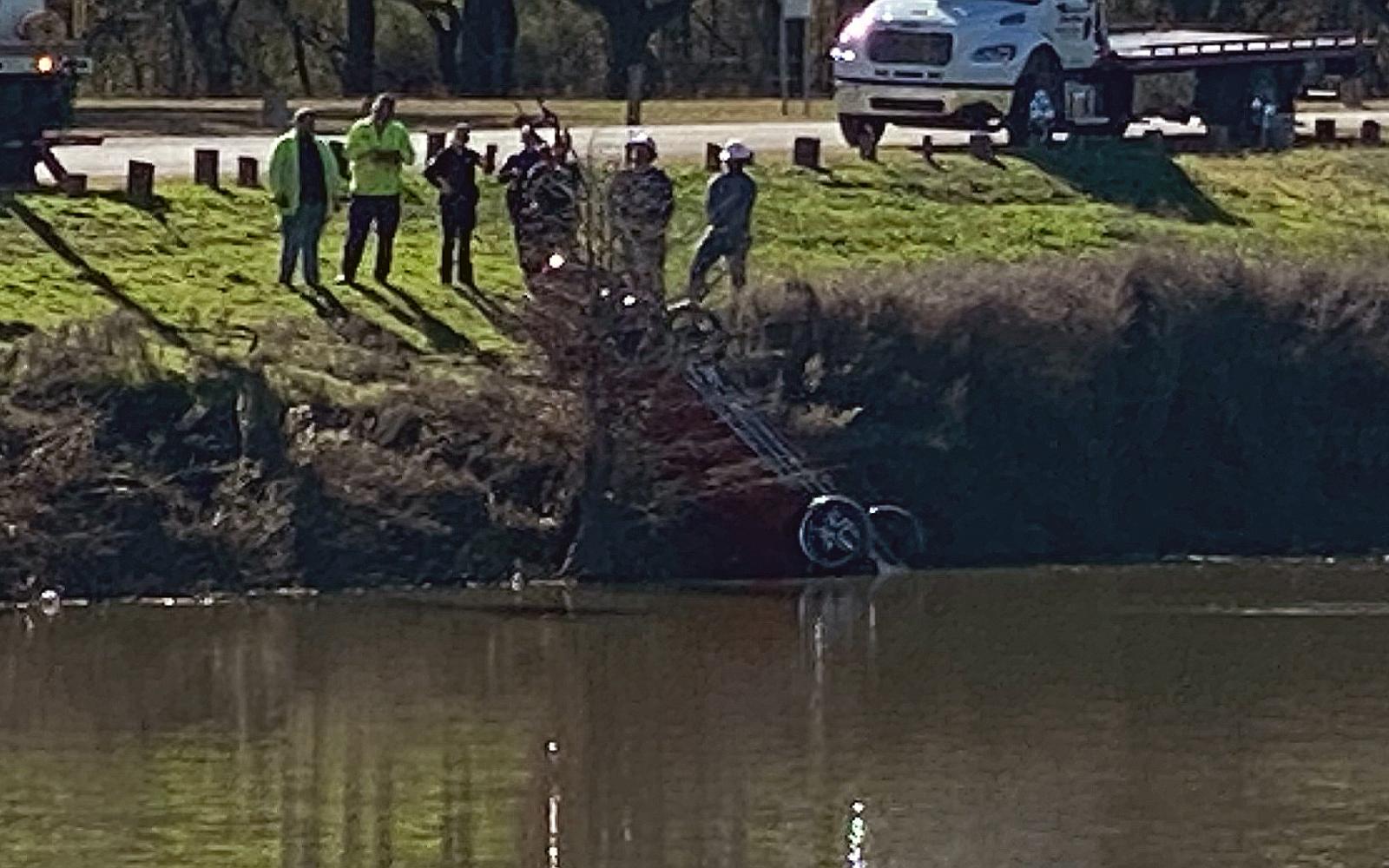 Two dead teen males were found inside a car that was submerged in the South Concho River