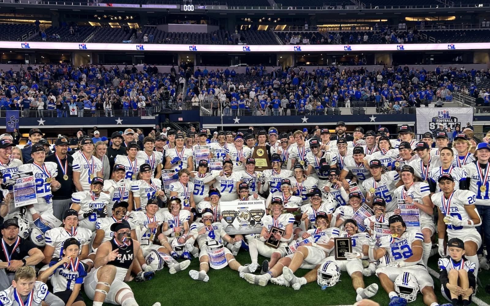 2023 3A Division II Champions: Gunter Tigers