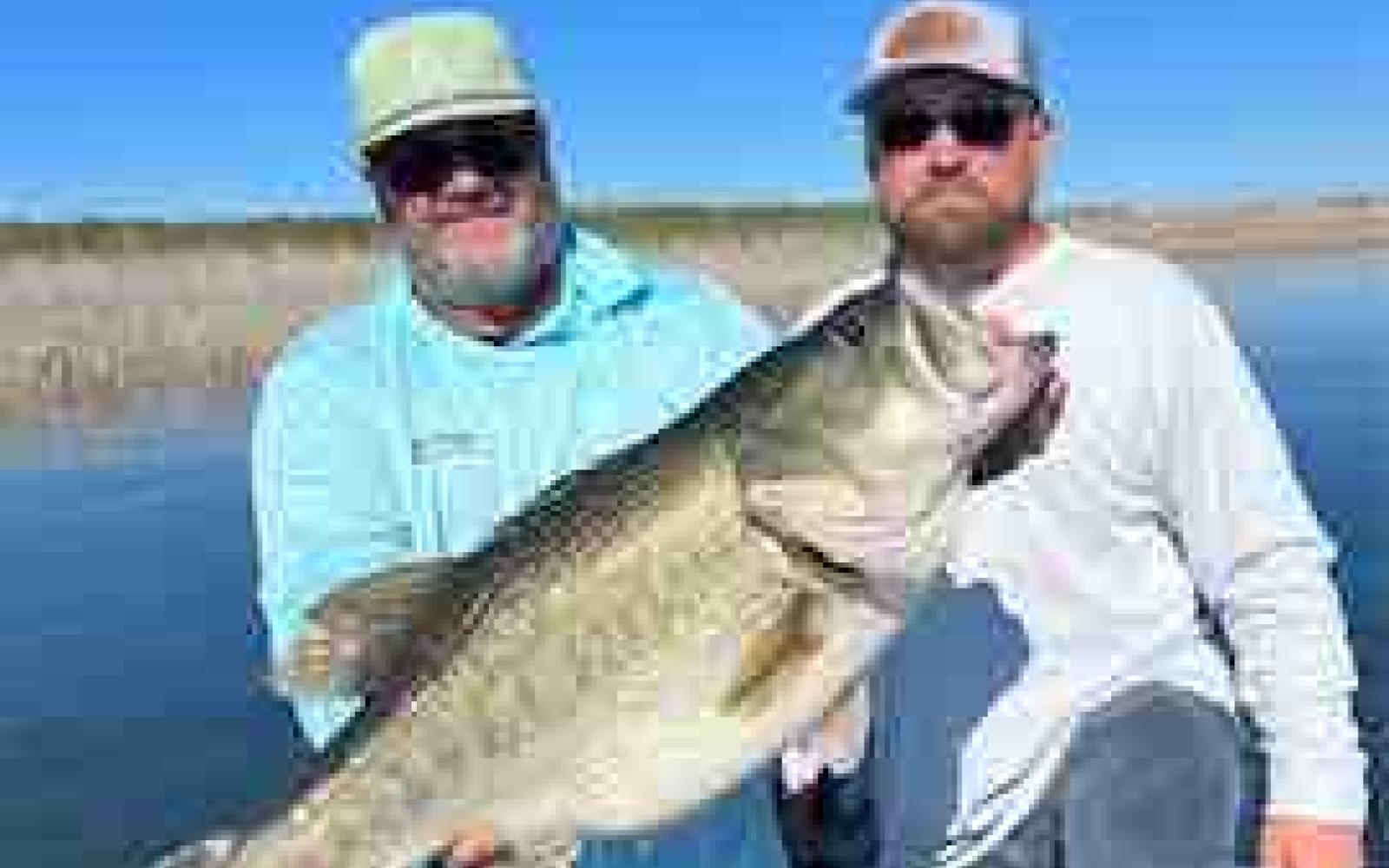 Shawn Strength 16.65 Bass from O.H. Ivie (Courtesy Inland Fisheries)