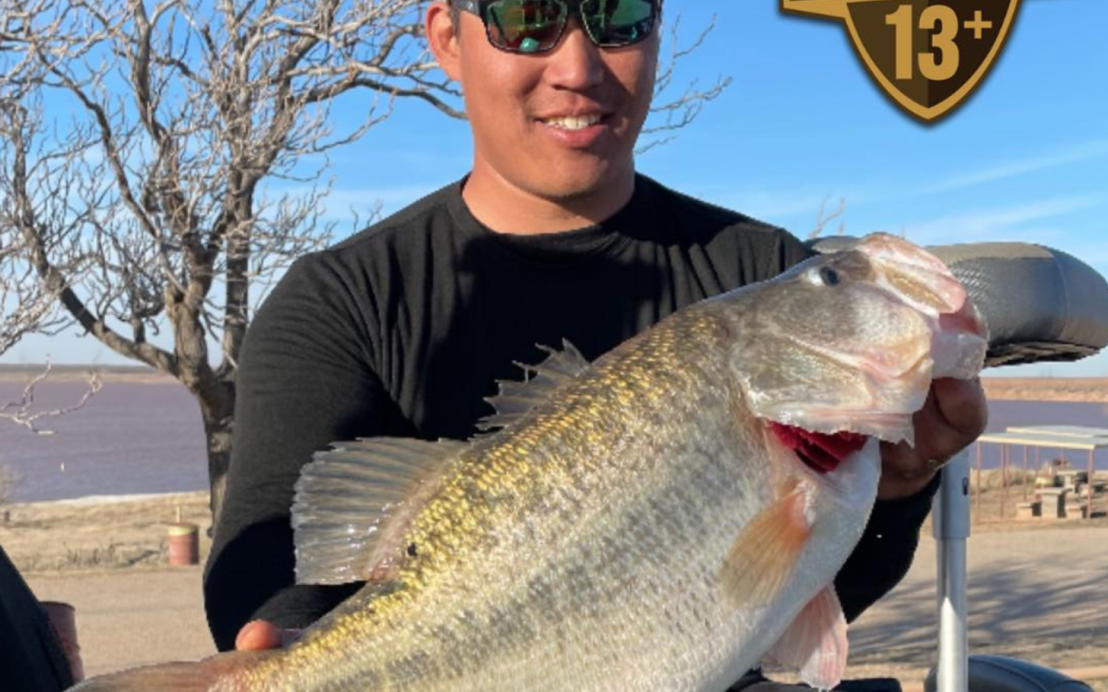 1st LegacyLunker of 24.  (Courtesy TPWD)