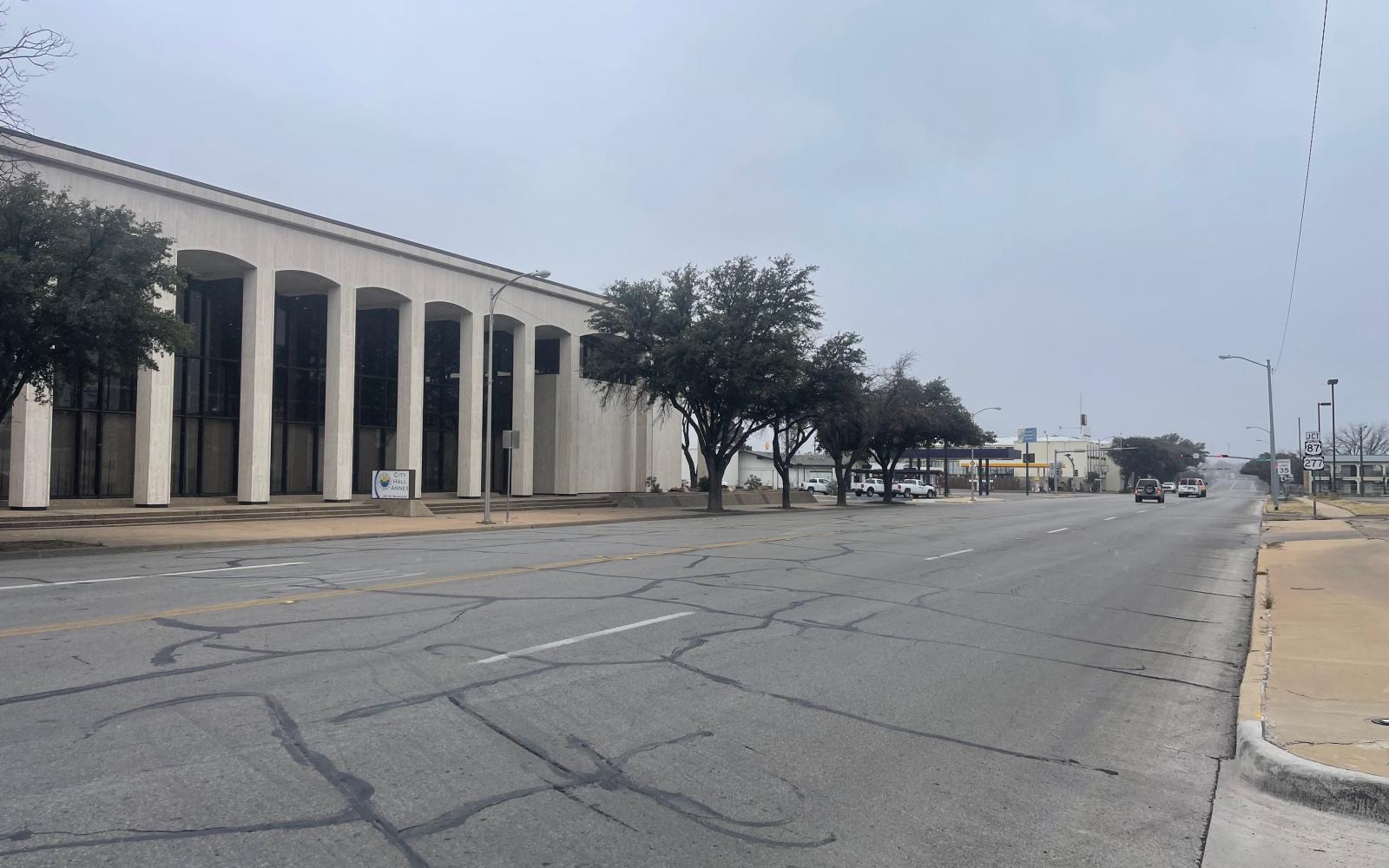 The City Hall Annex between the Bryants on W. Beauregard Ave was where a dead homeless man was found frozen on the morning of Jan. 14, 2024.