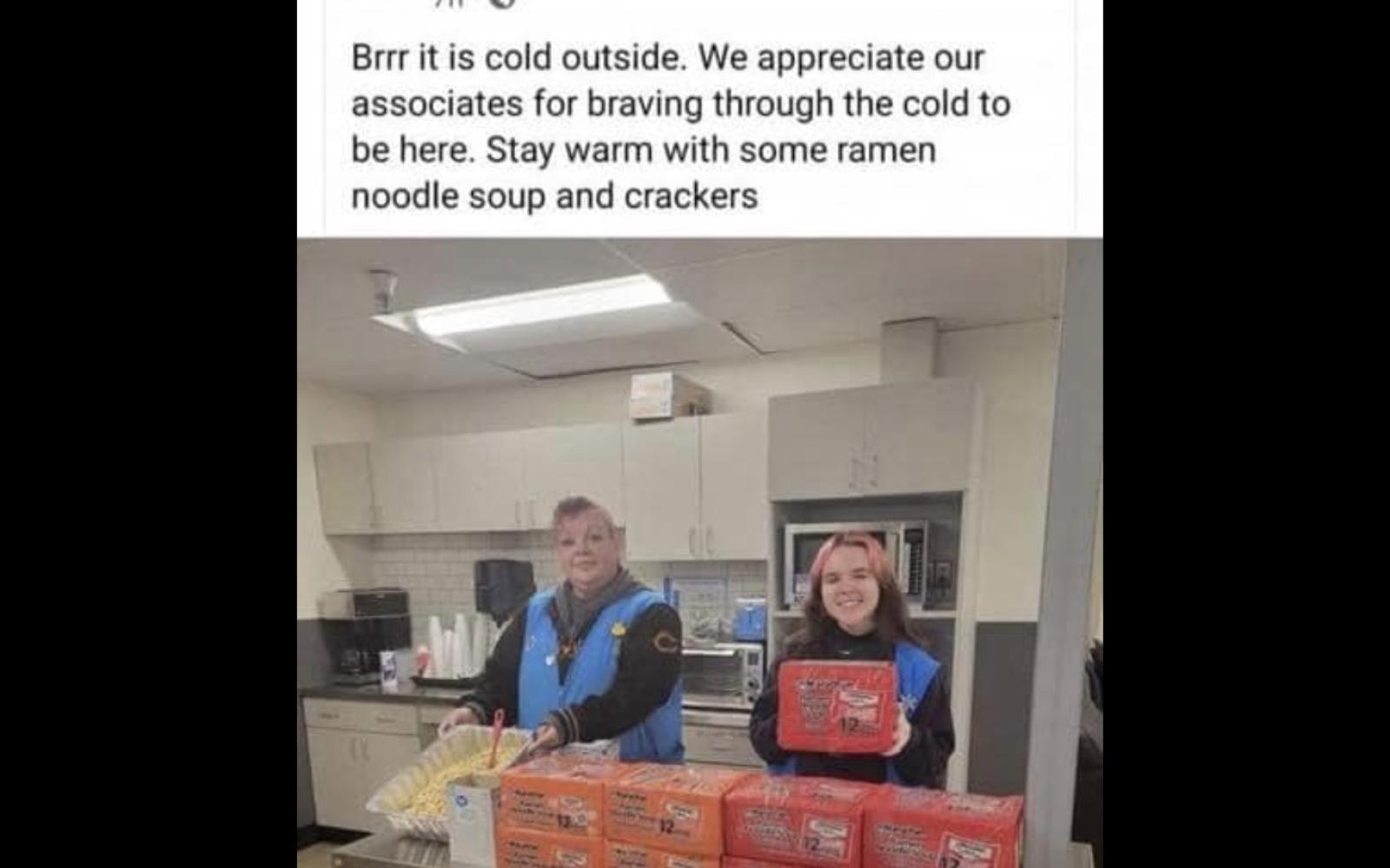 Walmart Facebook Post Rockford