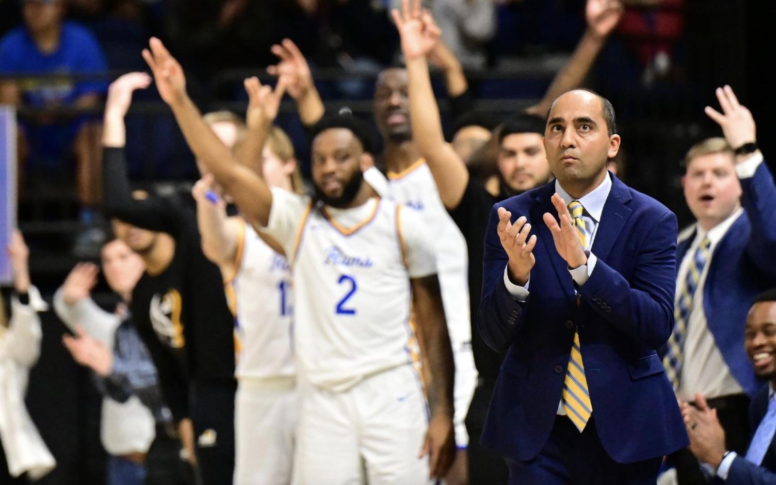 Angelo State Rams Basketball Coach Vinay Patel