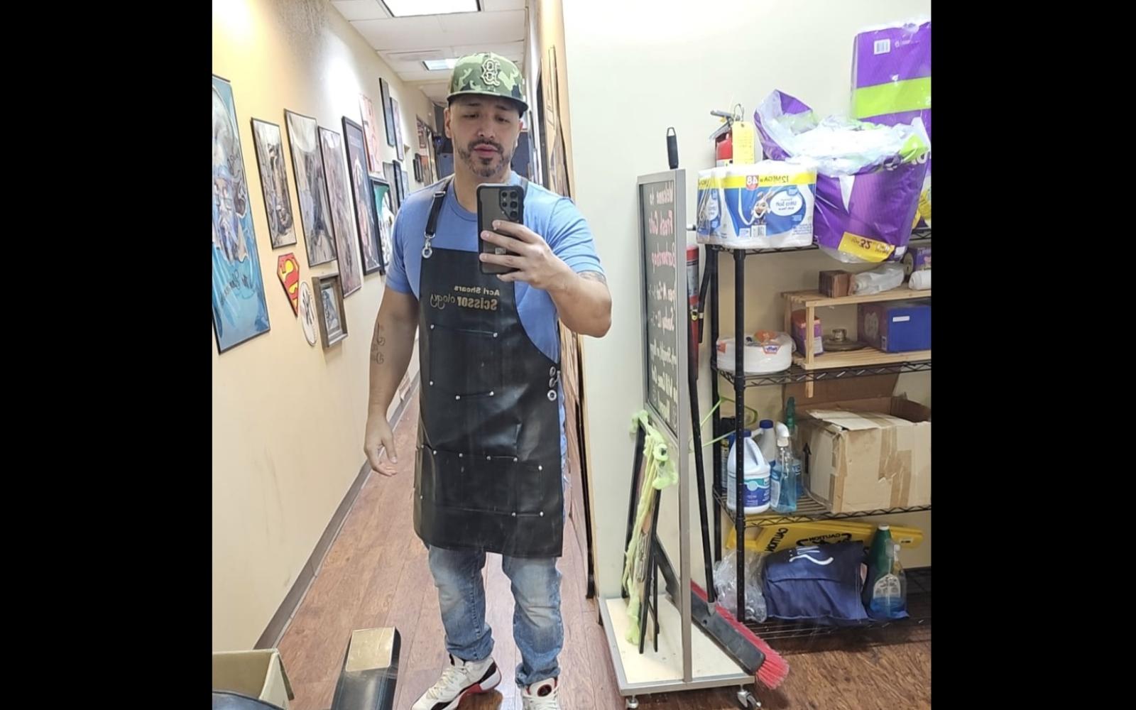 Old Barber Shop in the Mall