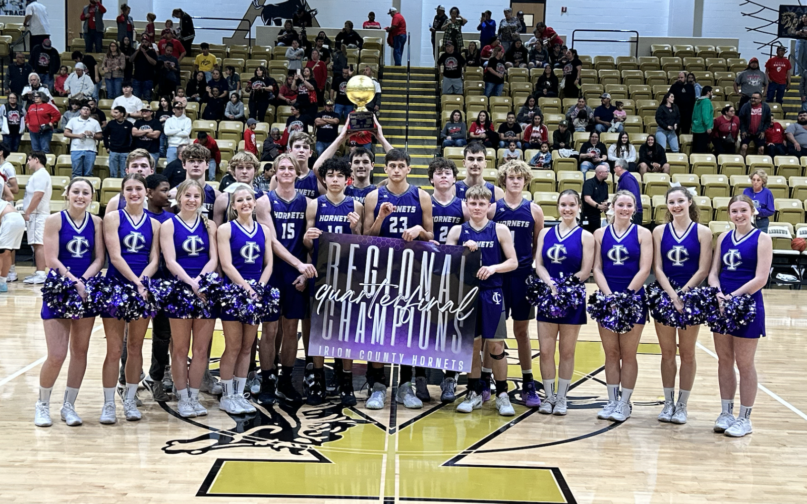 Irion County Hornets beat the Van Horn Eagles