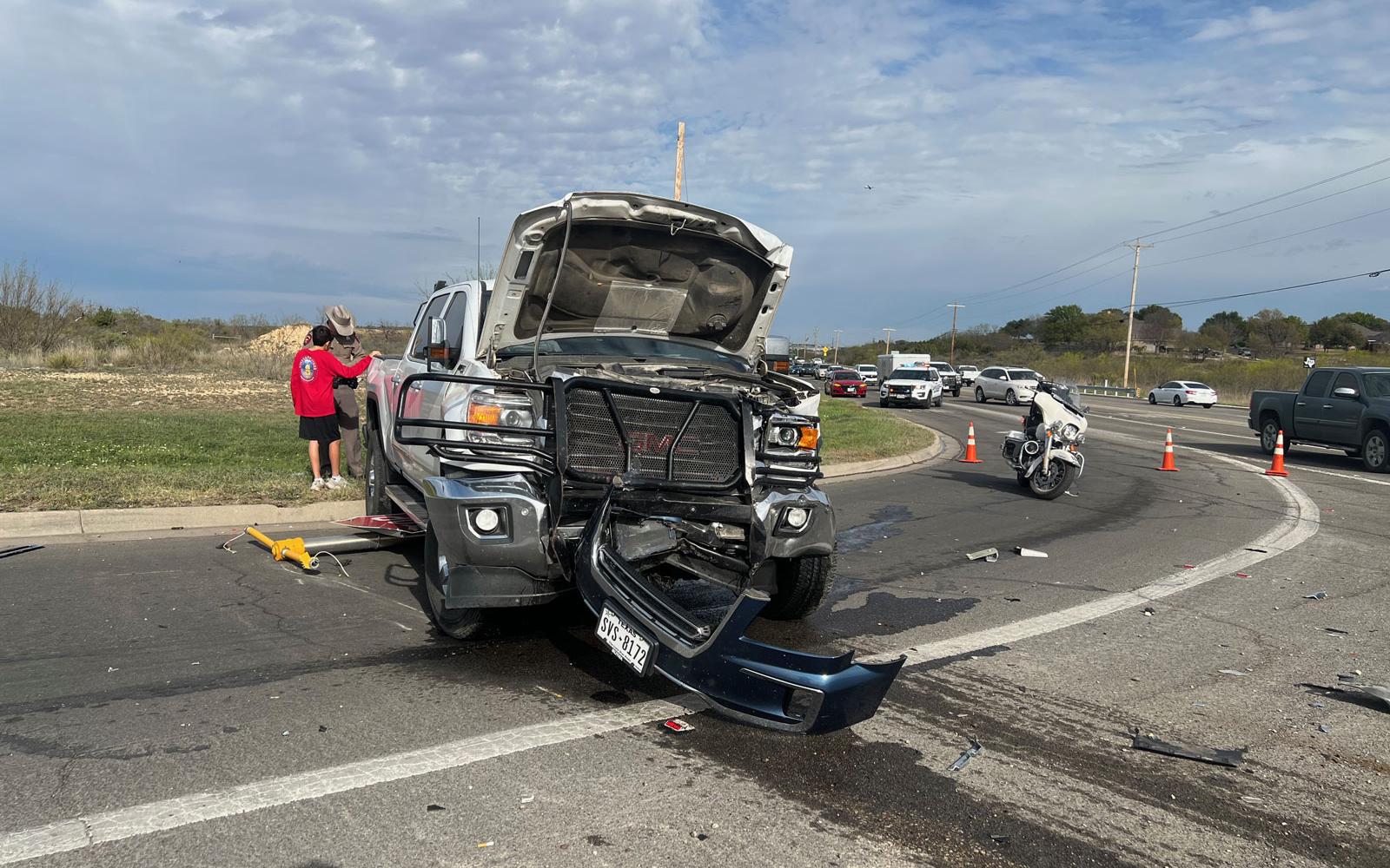 A major crash at the intersection of FM 2288 and Arden Rd. shut down the busy intersection just after 5 p.m. today. The Texas DPS investigated the crash.