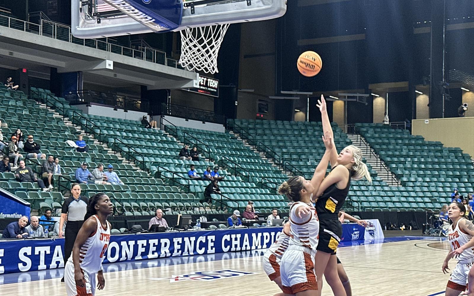 Angelo State Rambelles at the 2024 LSC Tournament