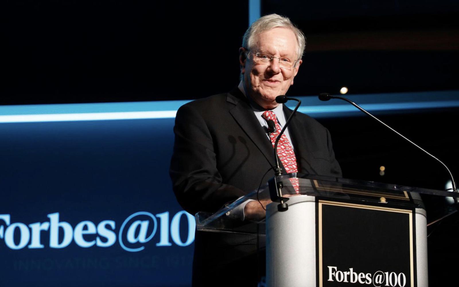  Steve Forbes, chairman and editor-in-chief of Forbes Media