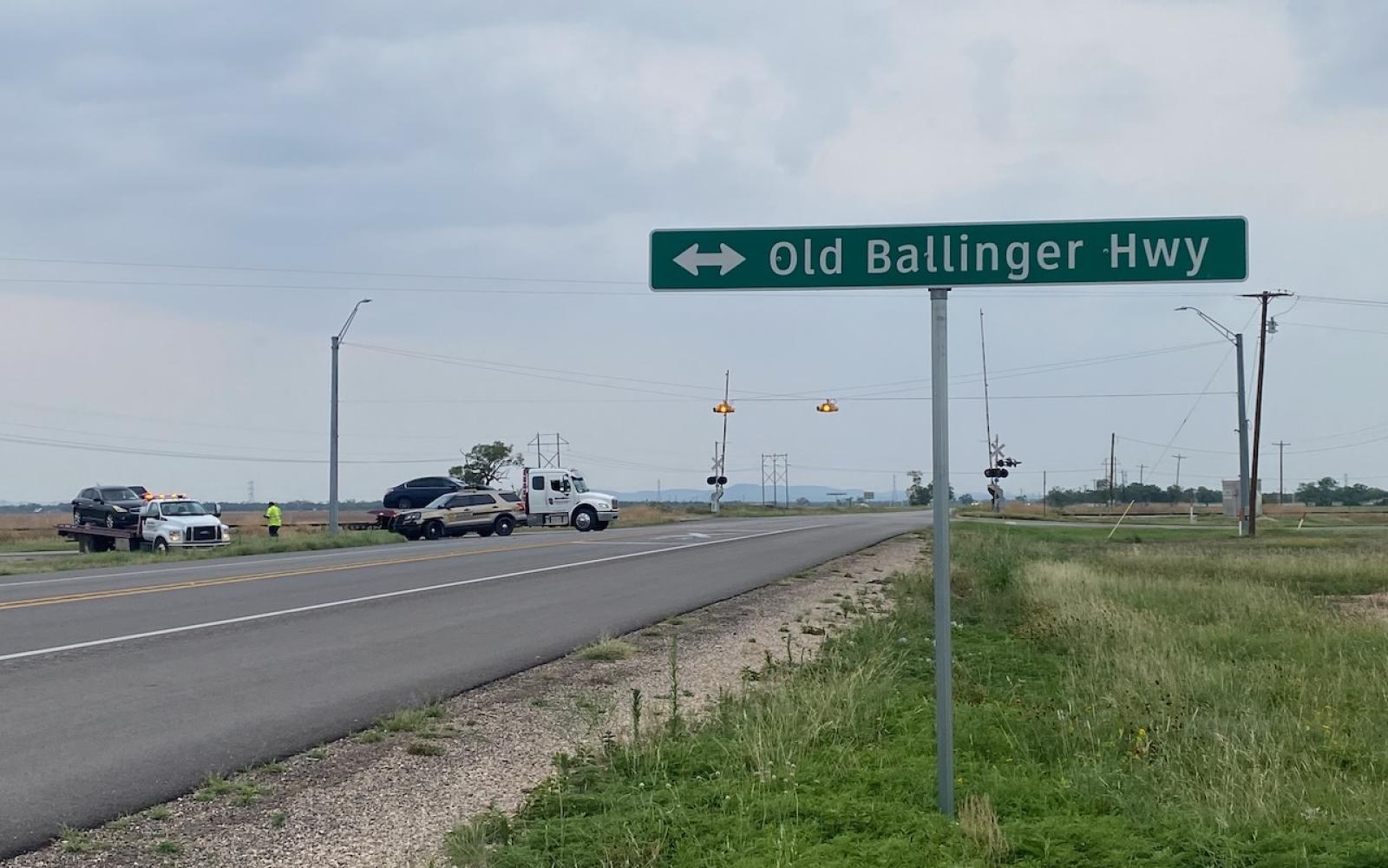 Altima Clips an Infiniti and Winds Up in a Ditch