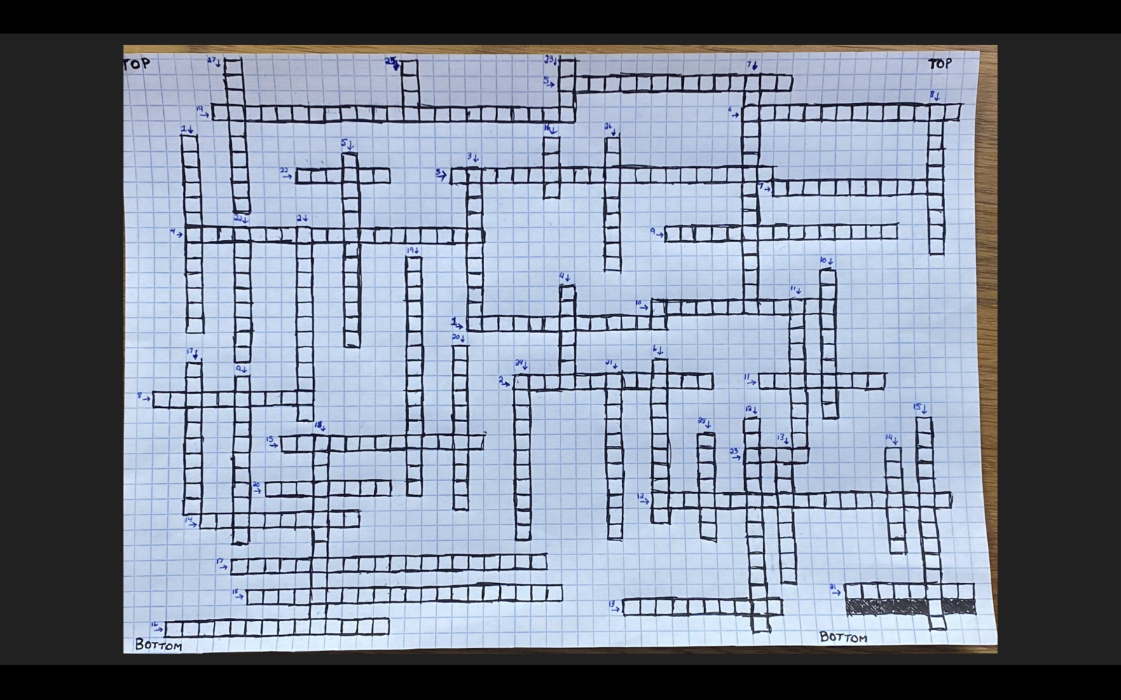 Search for Silver Scavenger Hunt Crossword