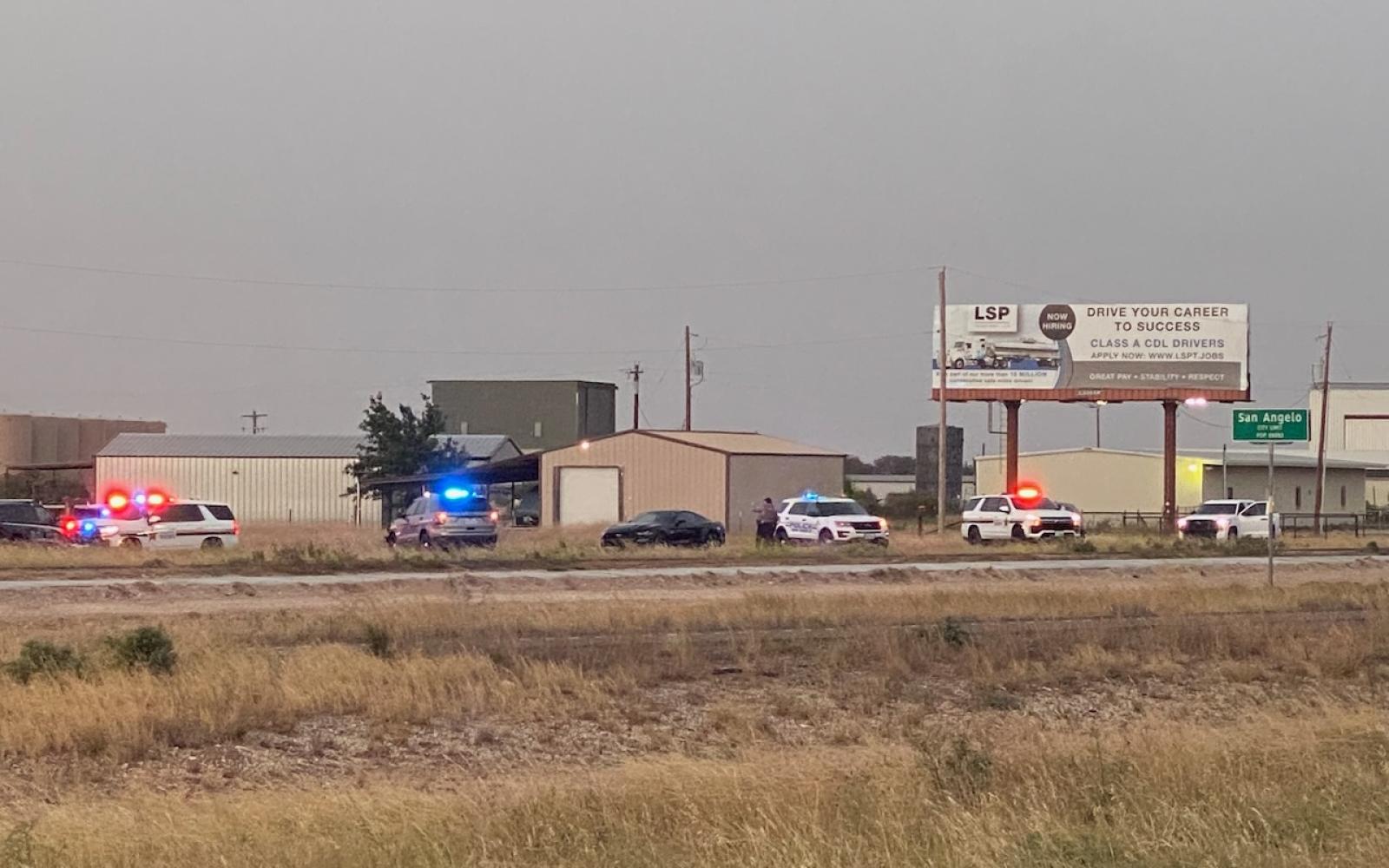 Manhunt for a Man and Woman on South US 87