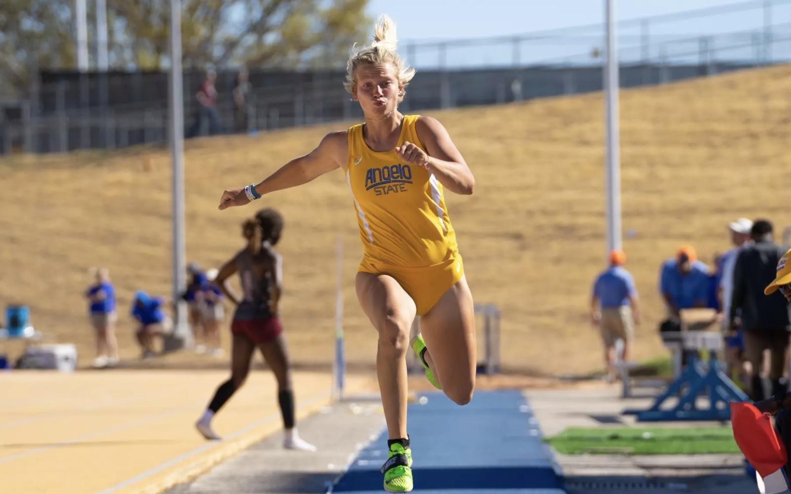 Angelo State University Rambelle and Christoval Native Allison Vaughn