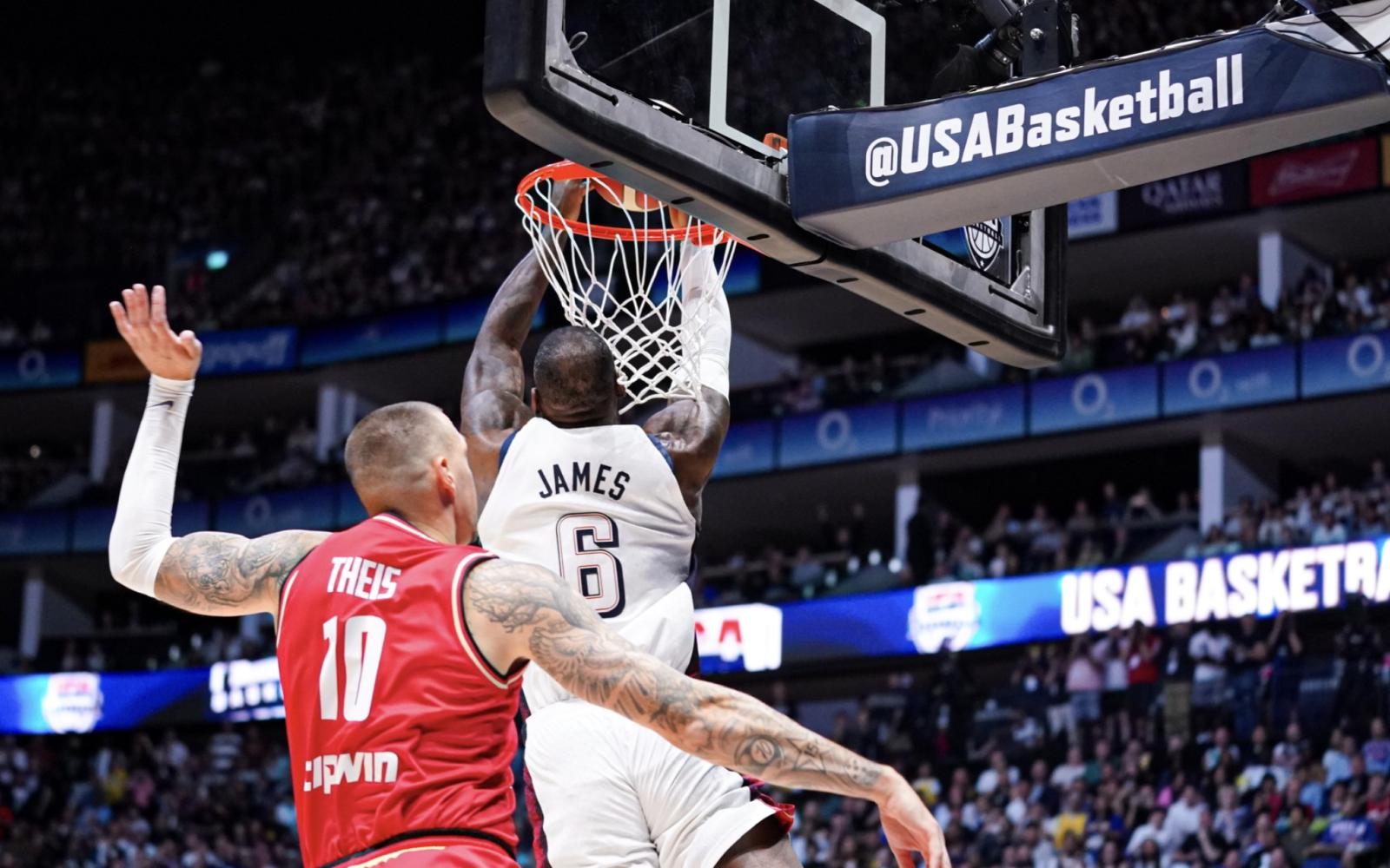 Lebron James on Team USA