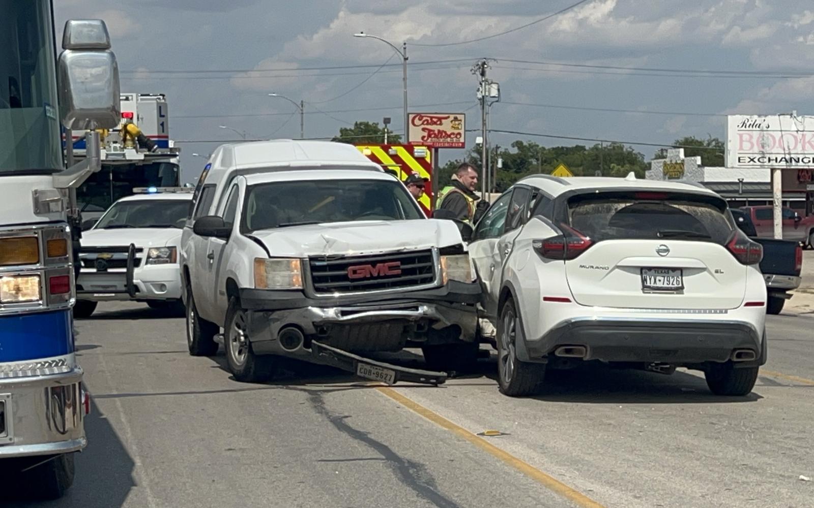 Crash on W Beauregard on Wednesday, July 24