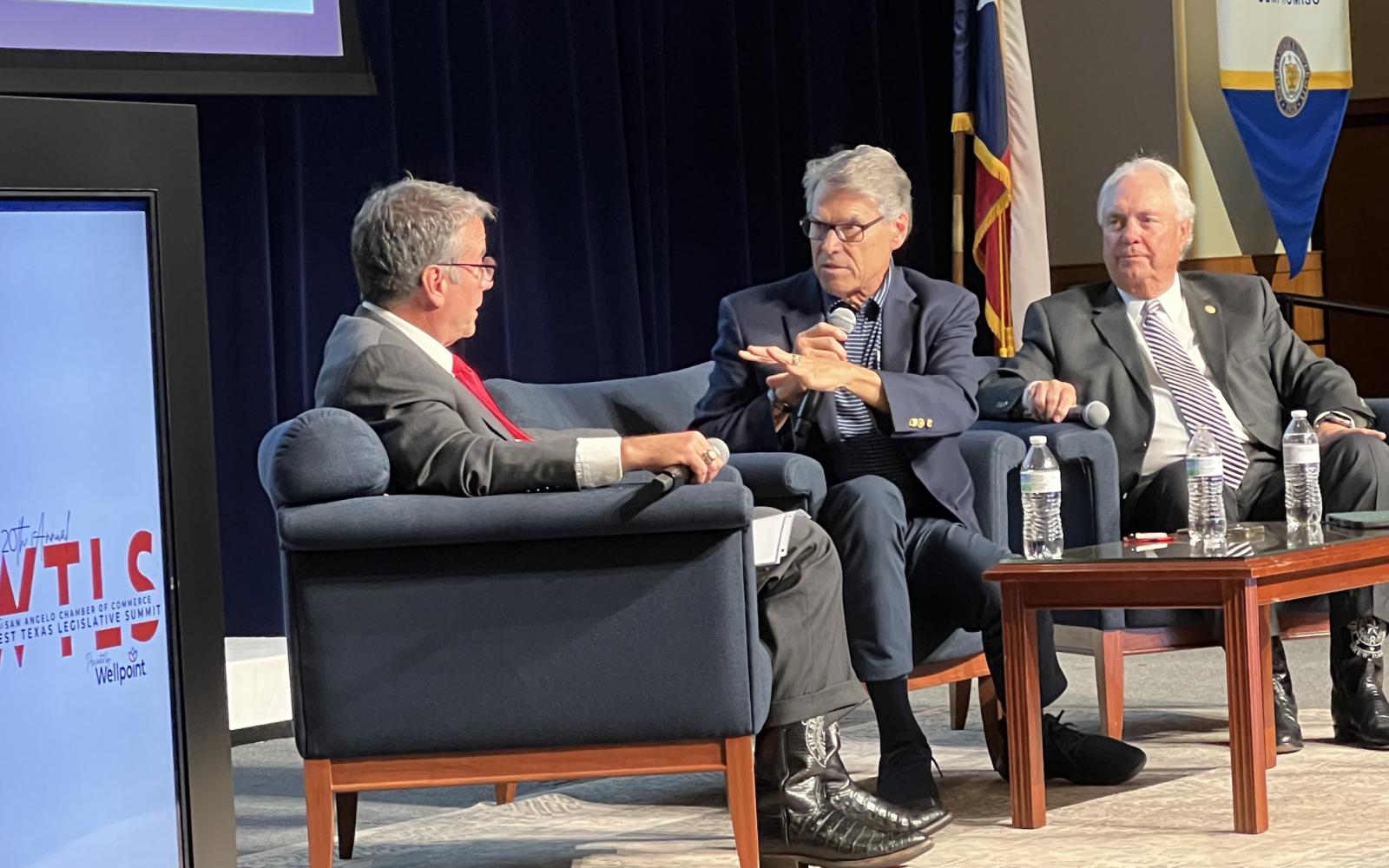 Former Governor Rick Perry at the West Texas Legislative Summit