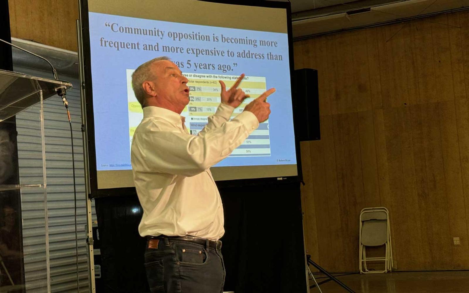 Robert Bryce, an Austin-based journalist who has been reporting on the alternative energy boondoggles for decades explained the industry is all about getting government subsidies, not "green" energy.