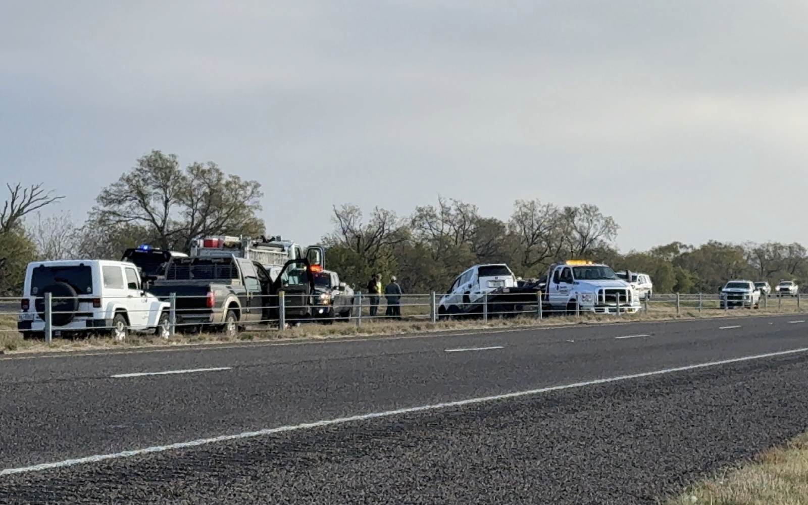Rollover Crash Near Miles