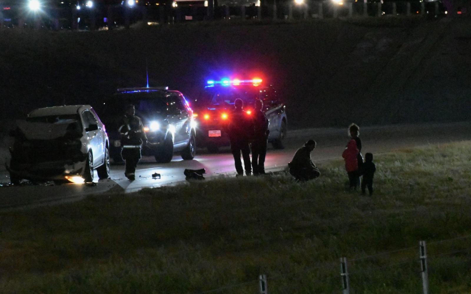 Double Chaos on Houston Harte Expressway: High-Speed Chase Ends in Dramatic Crashes!