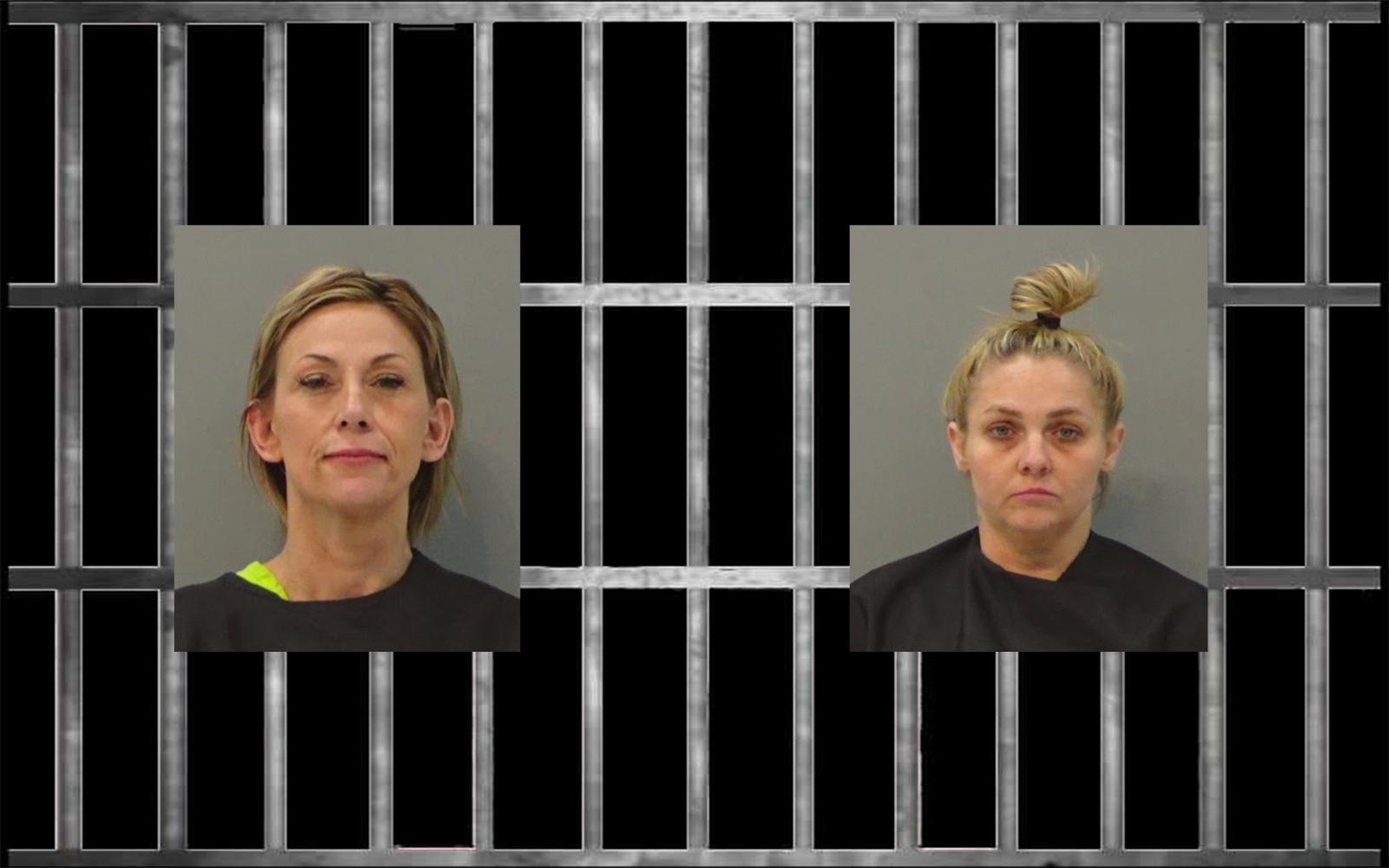 Amanda Burney and Phoebe Thomerson were arrested after a search warrant in San Angelo led to the seizure of methamphetamine and the recovery of a stolen vehicle.