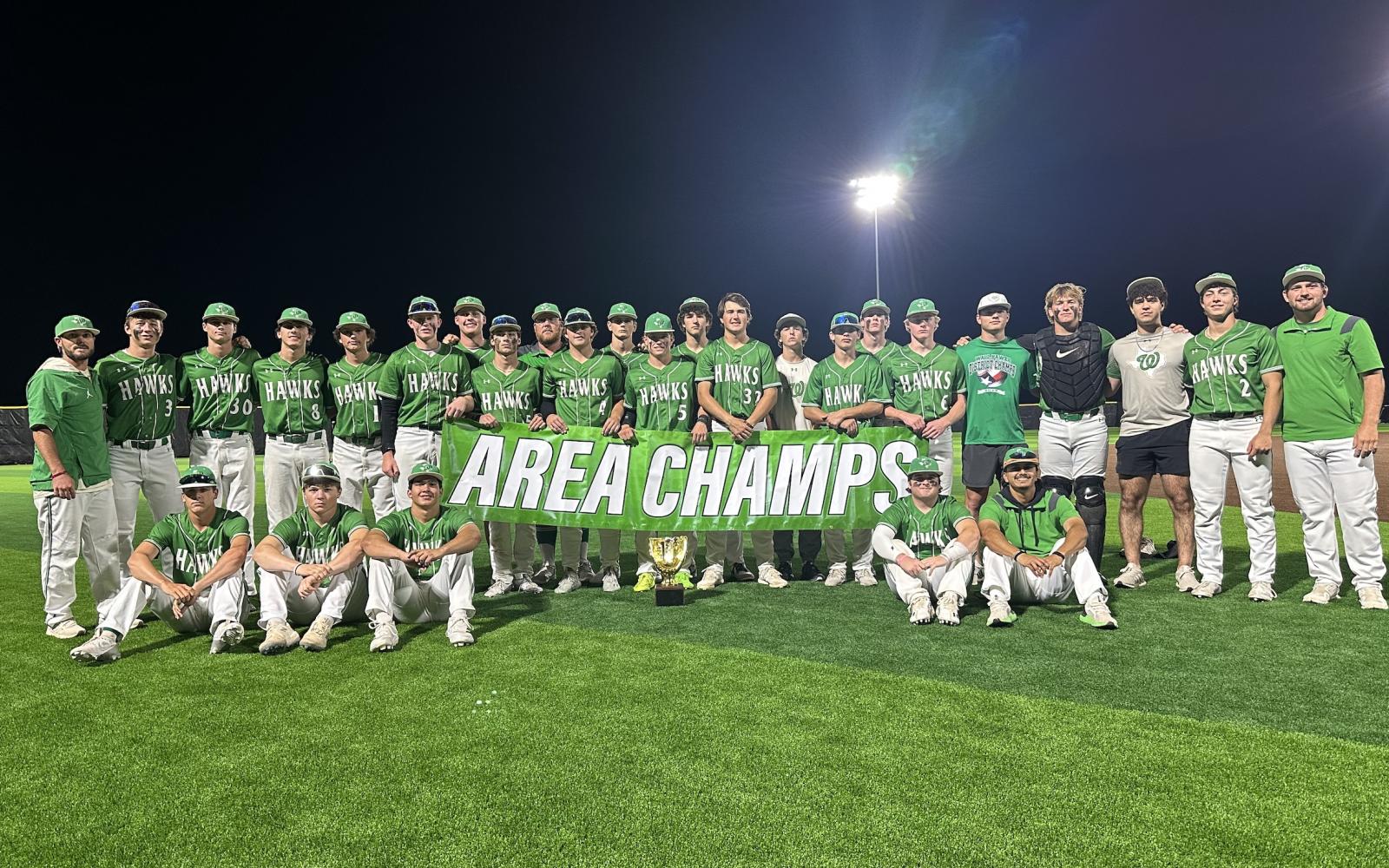 2025 Area Champions: Wall Hawks Baseball