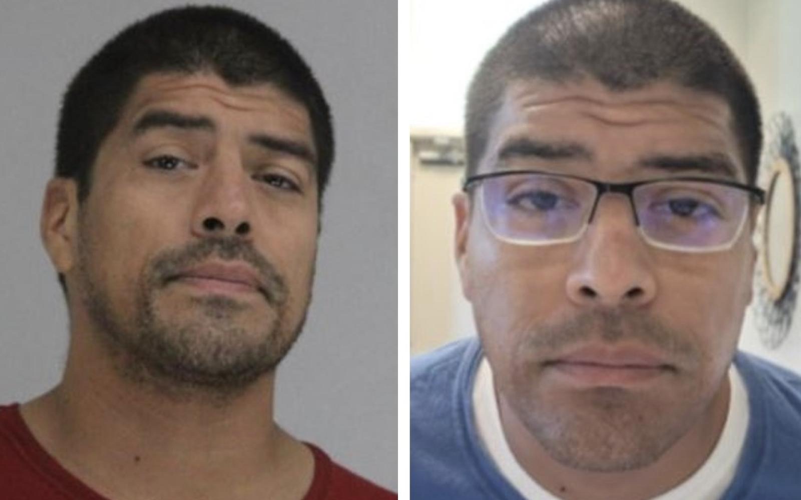 Both pictures of Martin Deanda in 2024