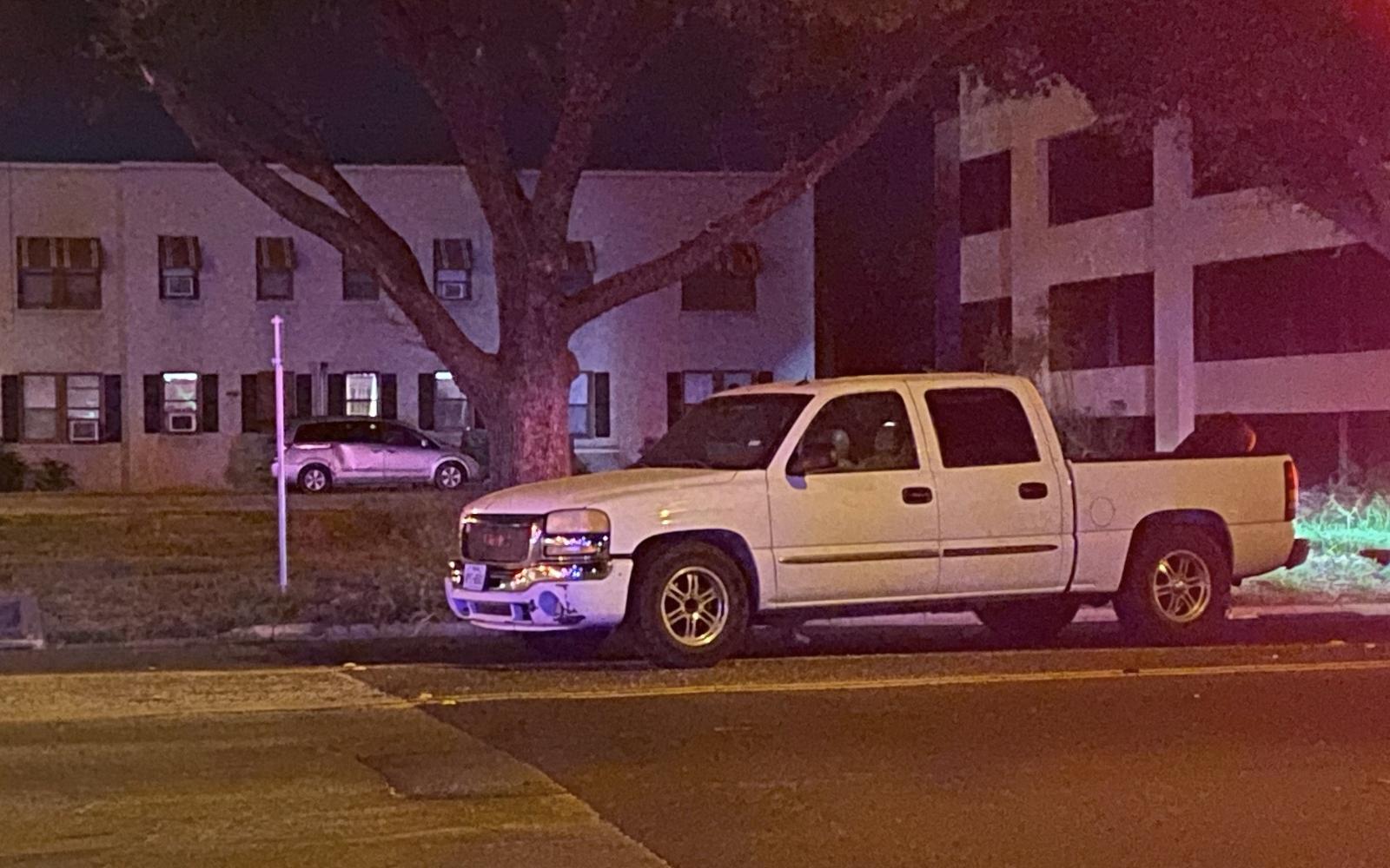 Late-night crash on Beauregard