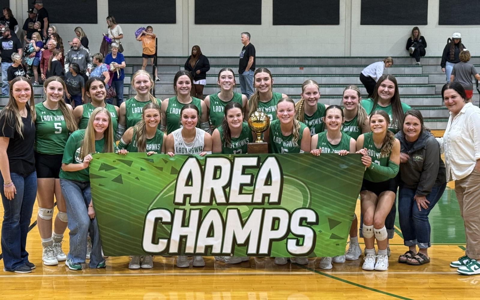 Wall Lady Hawks 2025 Area Champions