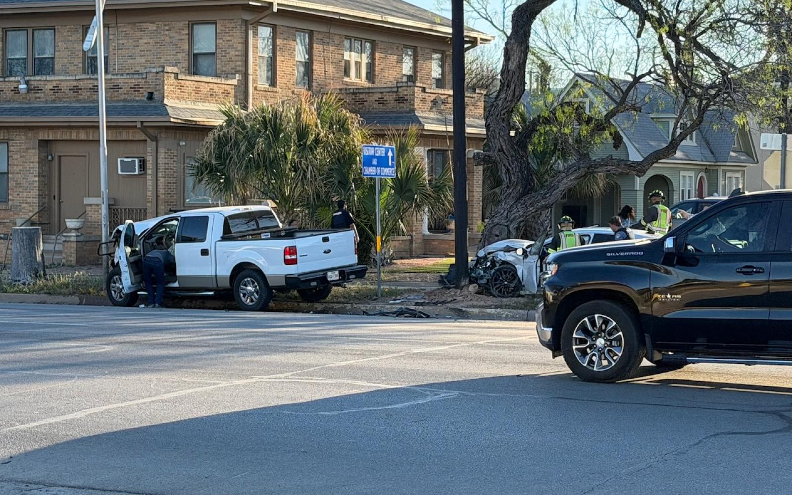 Saturday Afternoon Crash on S. Abe St. in San Angelo on March 21, 2026