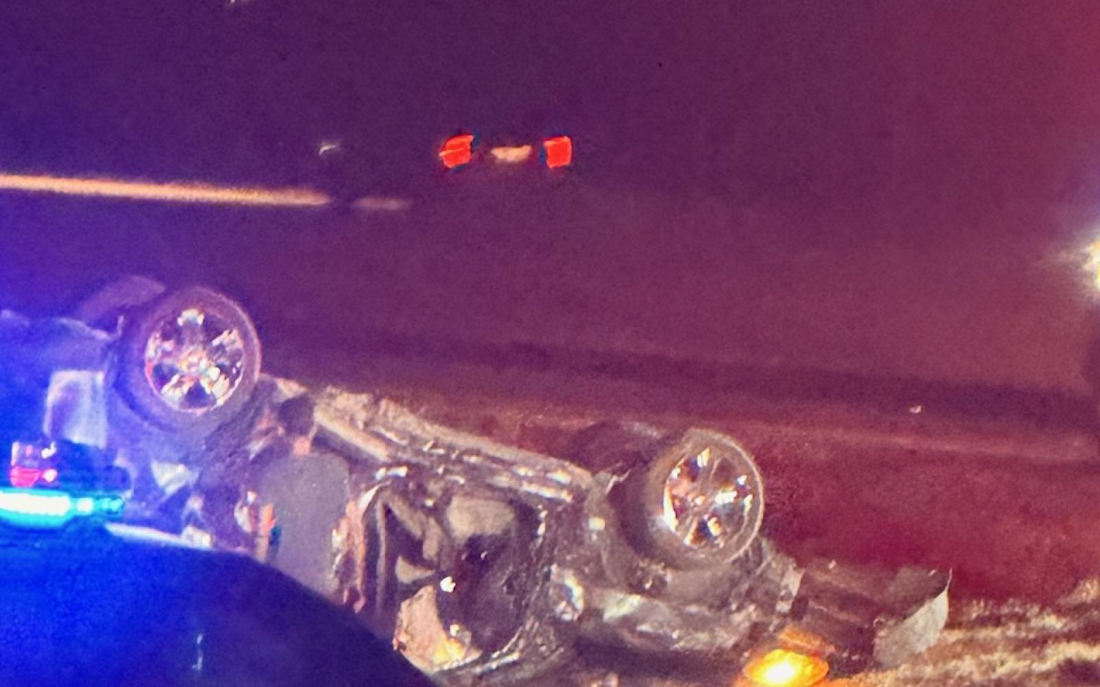 Rollover Crash on US 87 North of Grape Creek on March 1, 2026