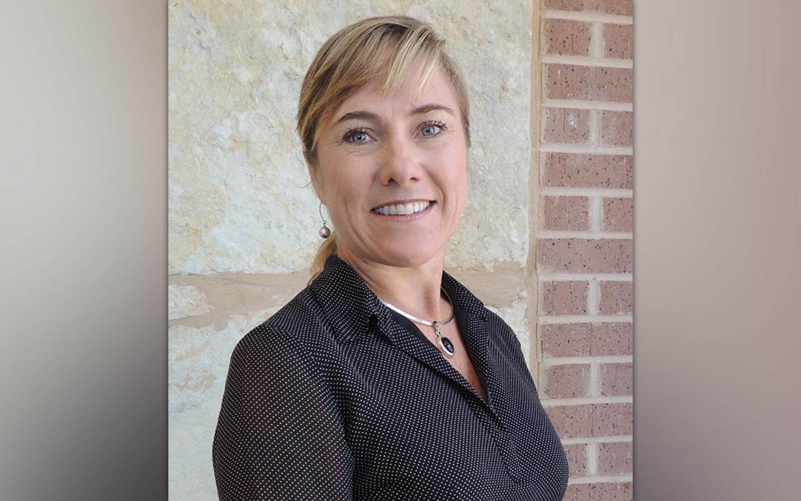 laura Lee Lewis in a 2018 photo when she accepted the position with Senator Charles Perry's office.