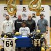 One of the Concho Valley’s top football players, Brady’s DeMarcus Reed, signed Wednesday to play for Howard Payne University.