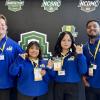 ASU's 2026 NCIC Team (L-R) Jeff Isenhart, Anali Rivera, Han Ly, Abel Prince